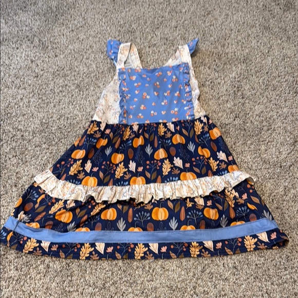 Kids Pumpkin Patch Boutique Dress - Picture 1 of 1